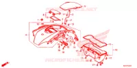 MESH INNER RACK  SG for Honda CTX 700 N DUAL CLUTCH 2014