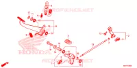 PEDAL for Honda CTX 700 N DUAL CLUTCH 2014