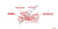 STICKERS for Honda CTX 1300 2014