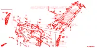 FRAME for Honda CB 400 X ABS 2017