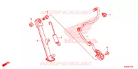 SIDE STAND for Honda CB 400 X ABS 2017
