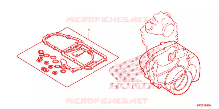 GASKET KIT Honda MOTO 250 CRF 2017  CRF250LAH