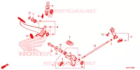PEDAL for Honda CTX 700 N 2014