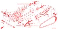 SWINGARM   CHAIN CASE for Honda CTX 700 N 2014