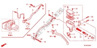 REAR BRAKE MASTER CYLINDER  (FJS400A/D/FJS600A/D5 8) for Honda SILVER WING 400 ABS 2007