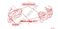 EMBLEM/MARK  for Honda SILVER WING 400 GT ABS 2009