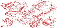 FLOOR PANEL   SIDE SKIRT (FJS600A/D9) for Honda SILVER WING 600 GT 2010