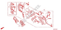 FRONT BRAKE CALIPER (FJS600A/D9) for Honda SILVER WING 600 GT 2012