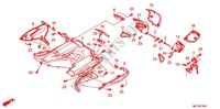LEG SHIELD (FJS600A/D9) for Honda SILVER WING 600 GT 2012