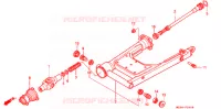 SWINGARM   CHAIN CASE for Honda VALKYRIE 1500 F6C 1999