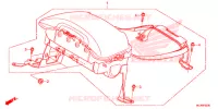 AIRBAG MODULE for Honda GL 1800 GOLD WING ABS NAVI 2012