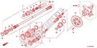 DRIVESHAFT   REAR ARM (2) for Honda PIONEER 700 2CM 2014