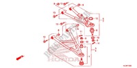 FRONT SUSPENSION ARM for Honda PIONEER 700 M4 2014