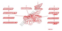 STICKERS for Honda TRX 250 FOURTRAX RECON Electric Shift 2006