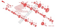 GEARBOX for Honda TRX 250 FOURTRAX RECON Electric Shift 2006