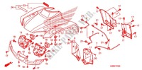 FRONT FENDER for Honda TRX 250 FOURTRAX RECON Standard 2008