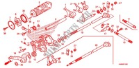 GEARSHIFT DRUM   SHIFT FORK for Honda TRX 250 FOURTRAX RECON Standard 2010