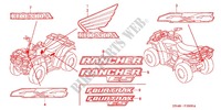STICKERS for Honda FOURTRAX 350 RANCHER 4X4 Electric Shift 2004