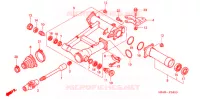 SWINGARM   CHAIN CASE for Honda FOURTRAX 350 RANCHER Electric Shift 2004