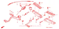 PEDAL for Honda FOURTRAX 350 RANCHER 4X2 2004