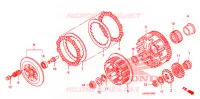 CLUTCH for Honda FOURTRAX SPORT 400 EX 2008