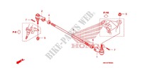 TIE ROD for Honda SPORTRAX TRX 400 X SPECIAL BLACK 2011