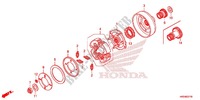 STARTER MOTOR CLUTCH for Honda FOURTRAX 420 RANCHER 4X4 DCT 2014