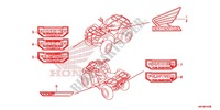 STICKERS for Honda FOURTRAX 420 RANCHER 4X4 DCT IRS 2015
