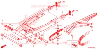 SWINGARM   CHAIN CASE for Honda CBR 500 R 2017