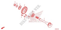 CRANKSHAFT   PISTON   BALANCER (2) for Honda CRF 150 R 2017