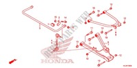 REAR ARM for Honda PIONEER 700 M2 RED 2017