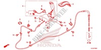 PARKING BRAKE for Honda PIONEER 700 M4 RED 2017