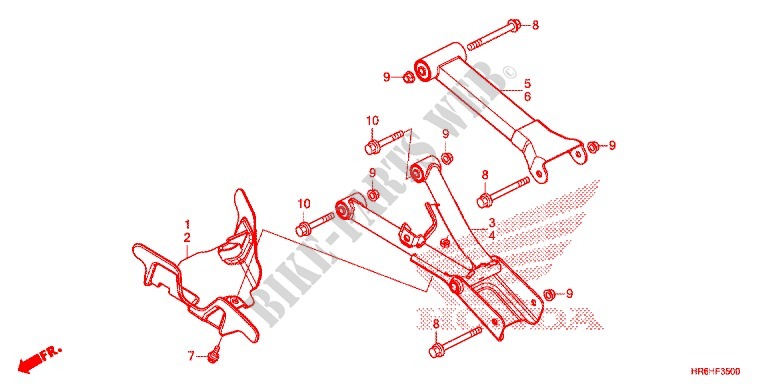 REAR ARM for Honda FOURTRAX 500 RUBICON IRS DCT EPS 2017