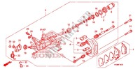 REAR BRAKE CALIPER for Honda FOURTRAX 680 RINCON CAMO 2010