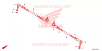 TIE ROD for Honda FOURTRAX 680 RINCON RED 2017