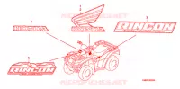 STICKERS for Honda FOURTRAX 680 RINCON GPS CAMO 2006