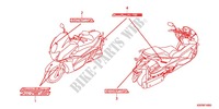 STICKERS for Honda FAZE 250 2013