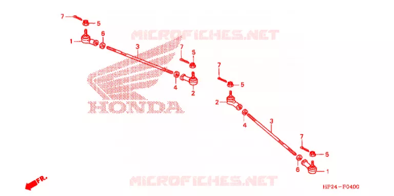 TIE ROD Honda ATV 90 FOURTRAX 2013  TRX90XD