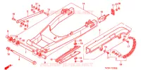 SWINGARM   CHAIN CASE for Honda VF 750 MAGNA C2 1998