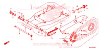 SWINGARM   CHAIN CASE for Honda REBEL 500 2019