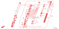 FRONT FORK for Honda CB 650 F 2017