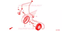 LEFT CRANKCASE COVER   ALTERNATOR (2) for Honda CB 650 F 2017