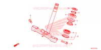 STEERING STEM for Honda CB 650 F 2017