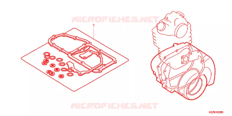 GASKET KIT Honda MOTO 250 CRF 2019  CRF250MH