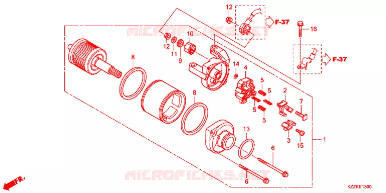 STARTER MOTOR Honda MOTO 250 CRF 2018  CRF250MH