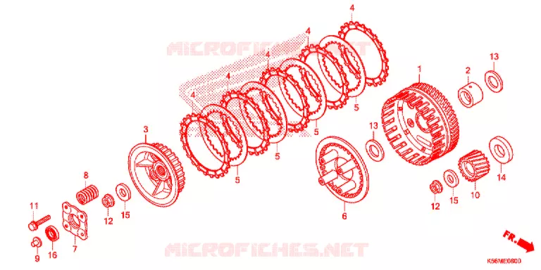 STARTER MOTOR CLUTCH Honda MOTO 150 RS 2017  FS150FH