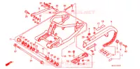 SWINGARM   CHAIN CASE for Honda VLX SHADOW 600 1992