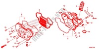 FRONT COVER   AIR CLEANER for Honda MSX GROM 125 2014