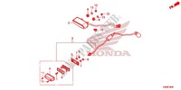 TAILLIGHT (2) for Honda MSX GROM 125 2015