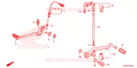 PEDAL for Honda VFR 1200 DCT 2017